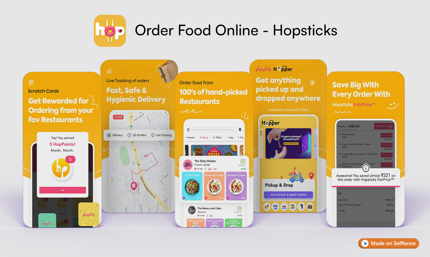 HopSticks – Food Discovery & Delivery